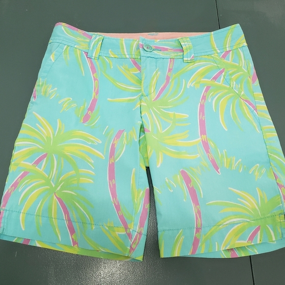 Lilly pulitzer Bermuda shorts,  size 0 - Picture 1 of 6